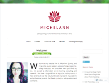 Tablet Screenshot of michelann.com